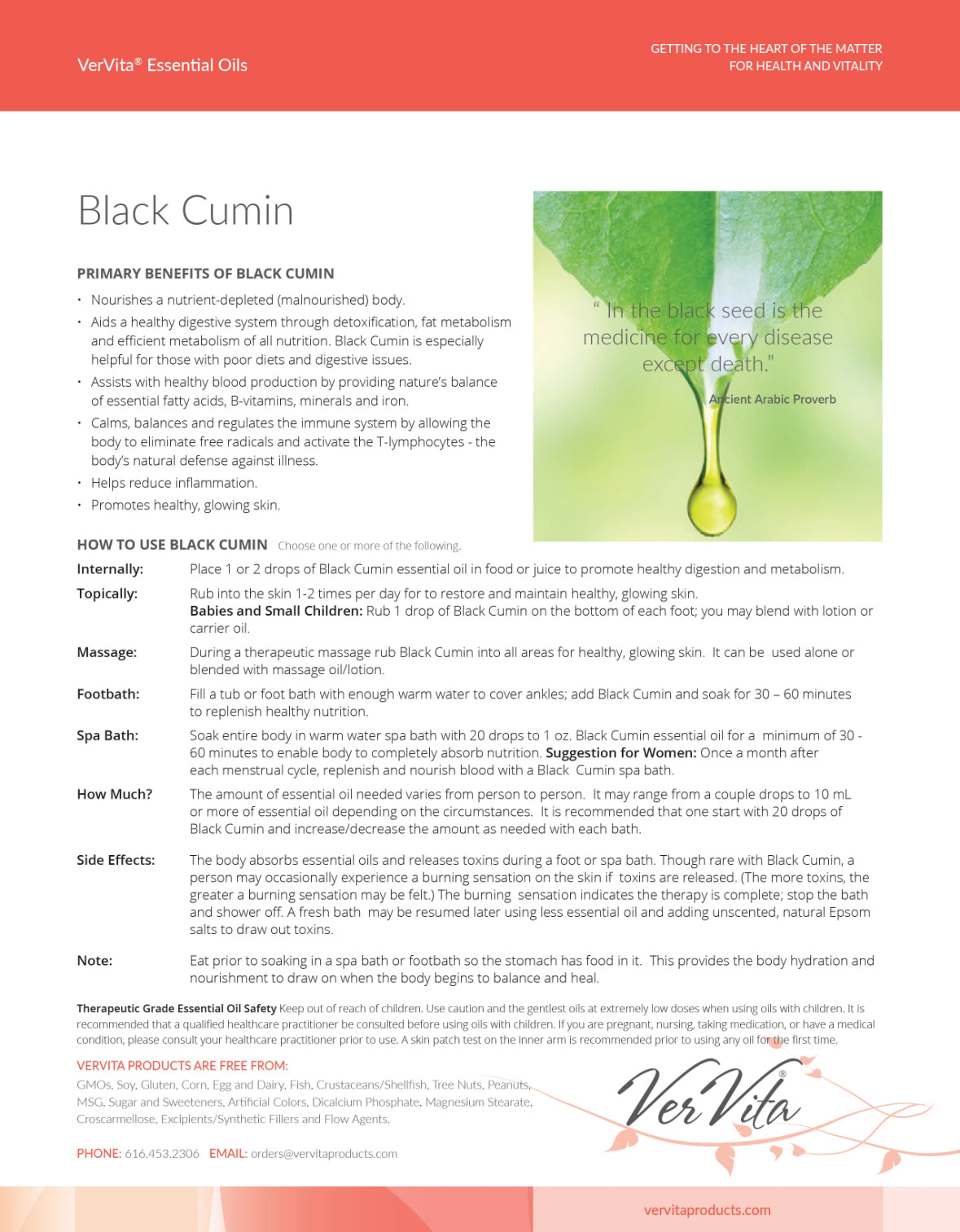 VerVita Black Cumin