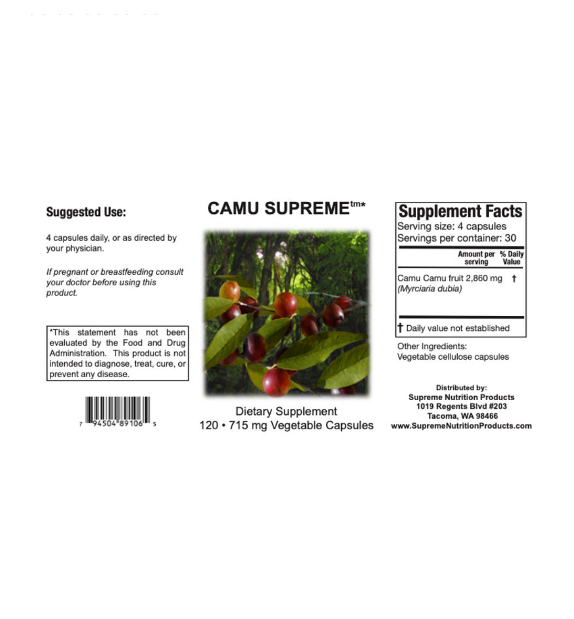 Camu Supreme CAPSULES