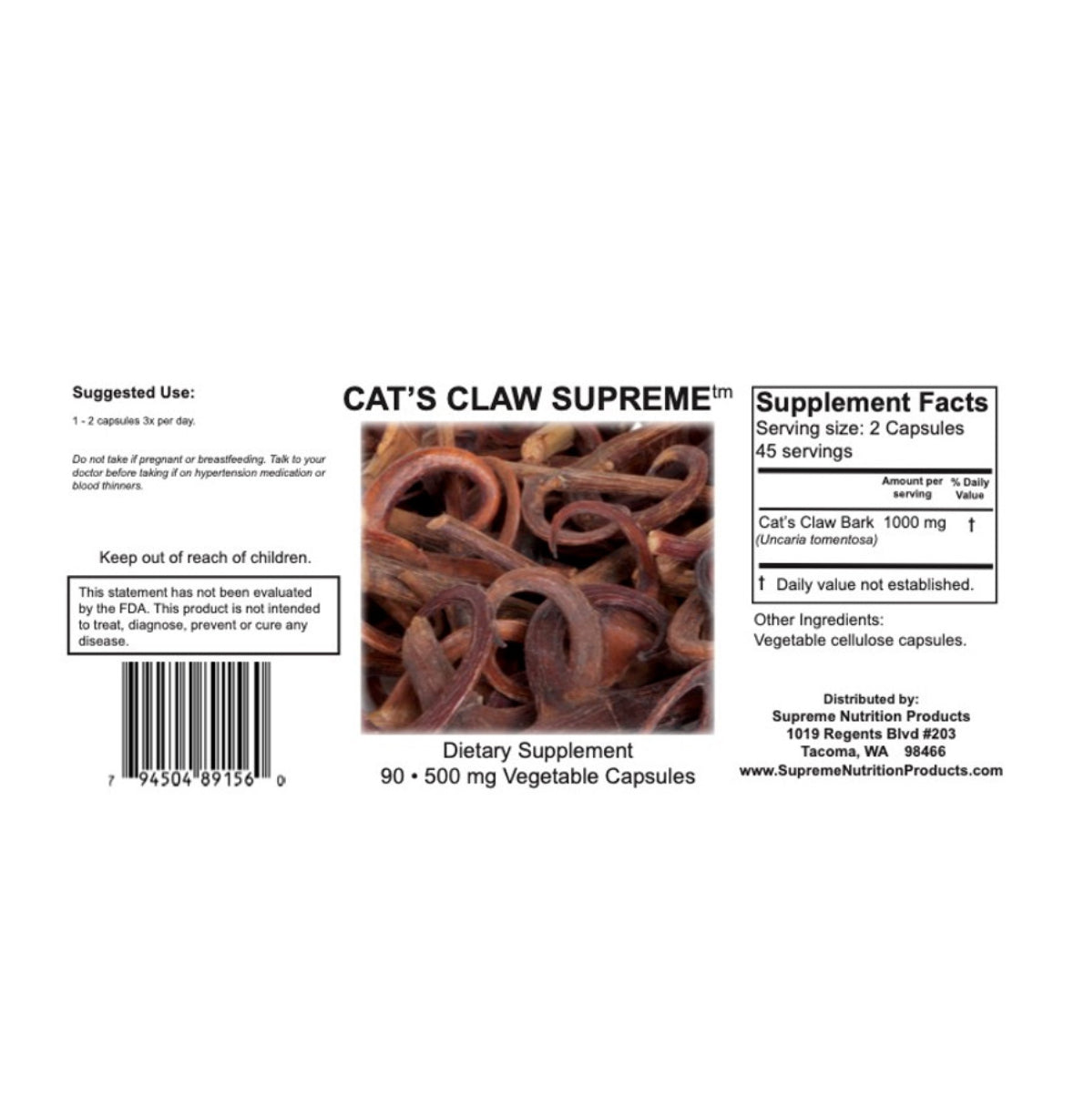 Cat's Claw Supreme