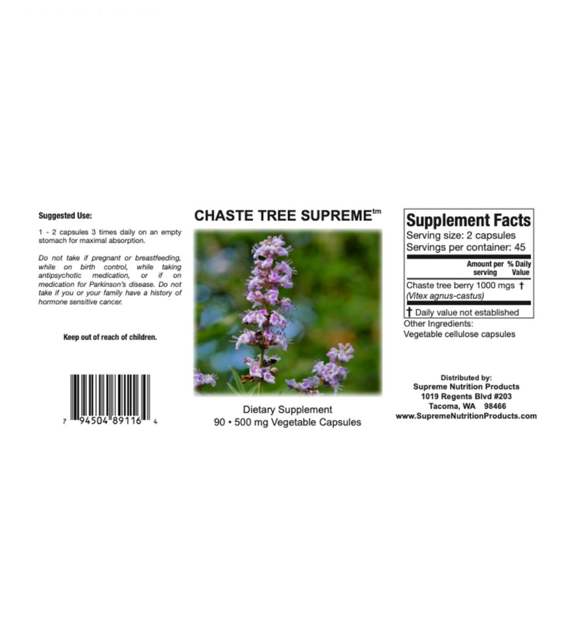 Chaste Tree Supreme