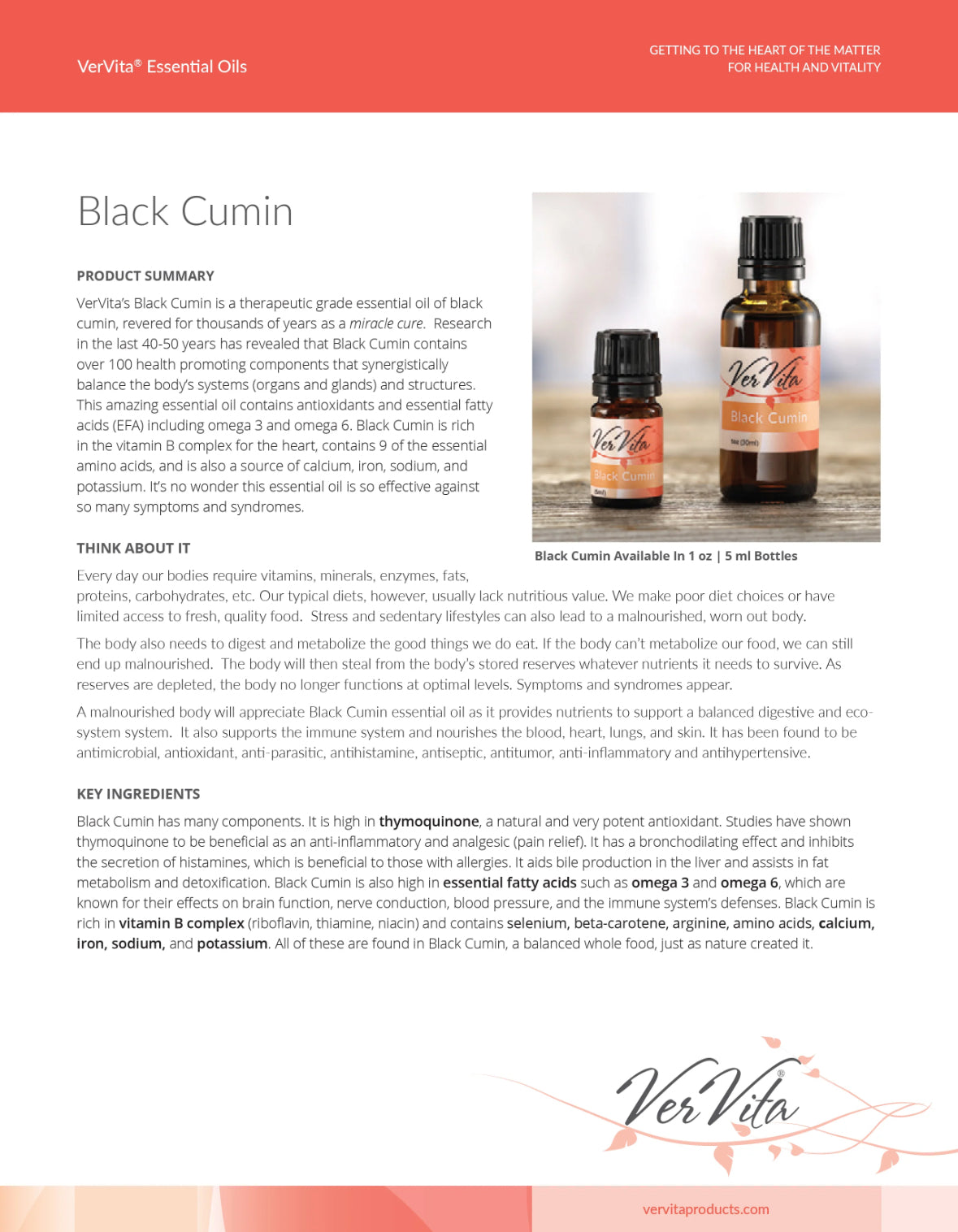 VerVita Black Cumin