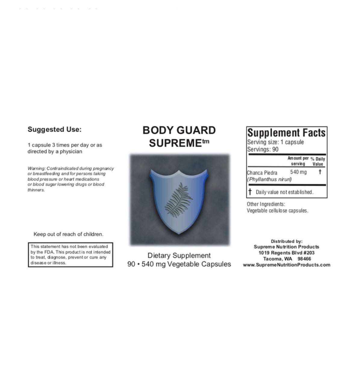 Body Guard Supreme